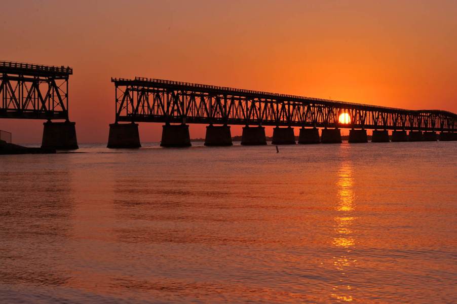This bridge to Key West is now called the Overseas Highway