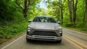 This is the 2024 Buick Envista SUV front end