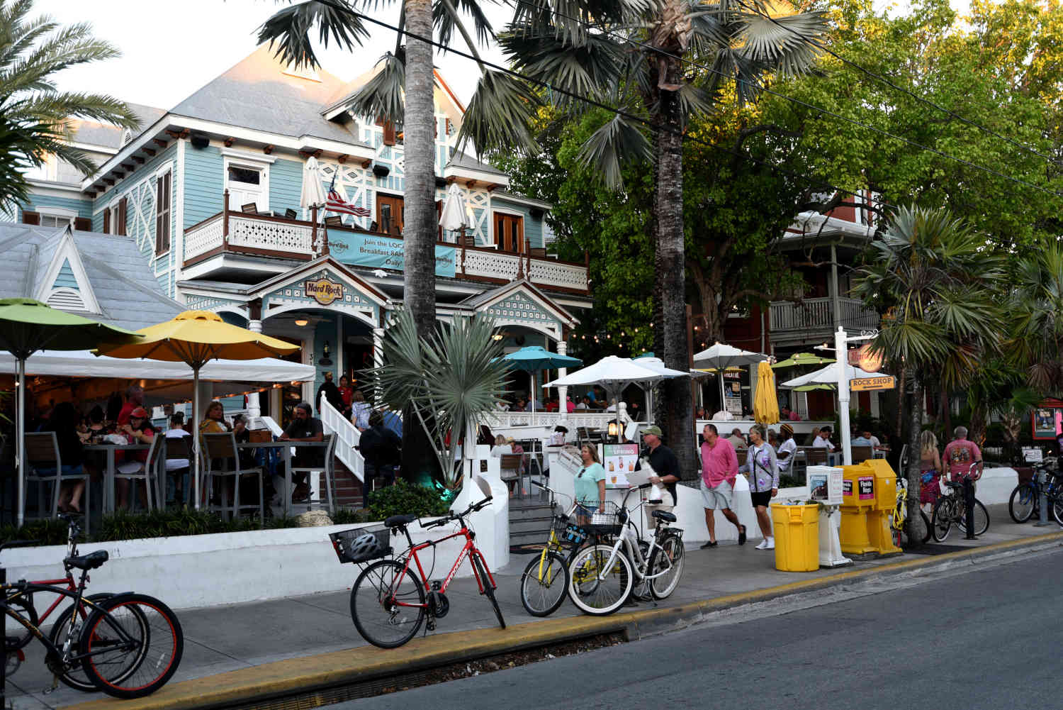 Duval Street near the Southernmost Point in Key West