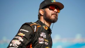 Martin Truex Jr. before qualifying.