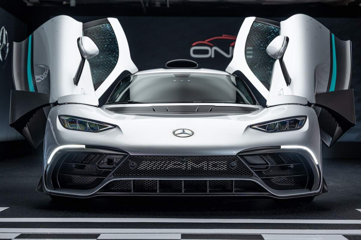 Mercedes-AMG ONE butterfly doors