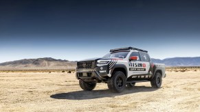 The Nissan Frontier Nismo Off-Road Concept off-roading