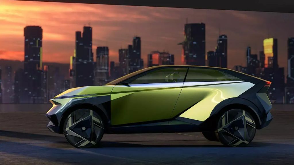 Nissan Hyper Urban concept with city in background