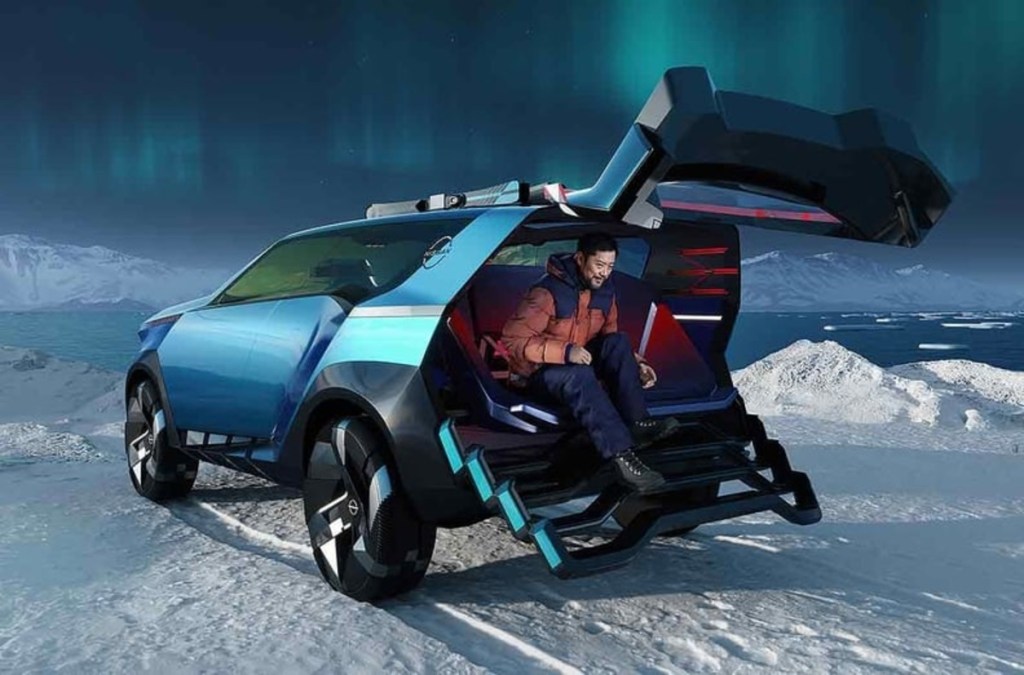 Nissan Hyper Adventure concept rear 3/4 view