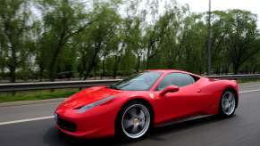 Some PPP loans were used to buy Ferrari supercars like this 458 Italia