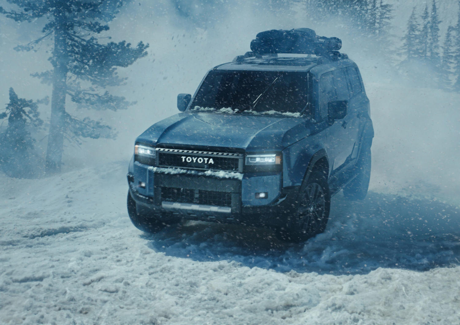 The best Toyota trucks and SUVs of 2024 include this Land Cruiser in the snow