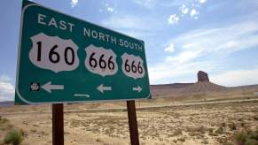 US Highway 666 the Devil's Highway name change