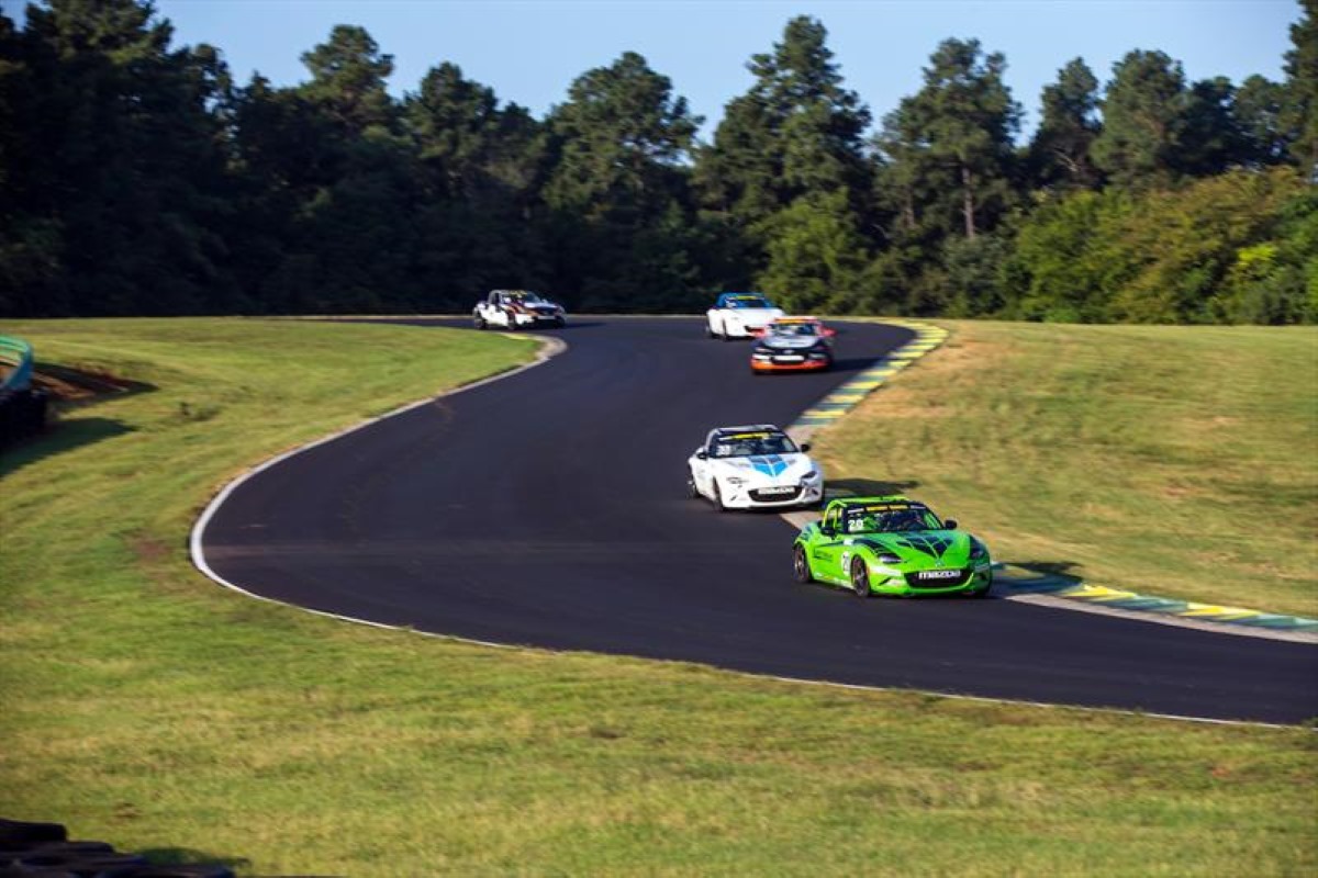 Mazda MX-5 Cup race cars at Virginia International Raceway