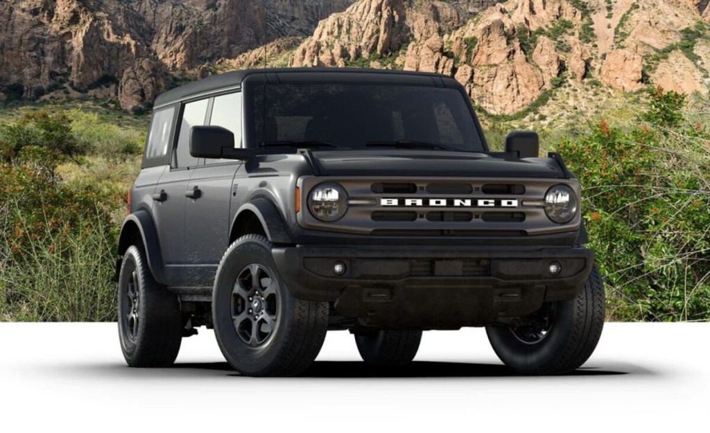 2024 Ford Bronco Sport Big Bend with Black Appearance package