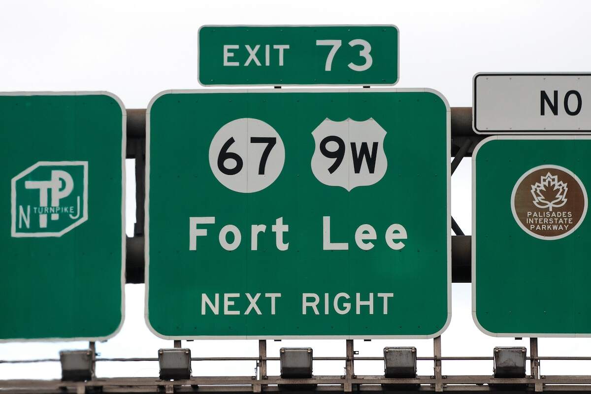 Busiest highways: I-95 in Fort Lee, New Jersey
