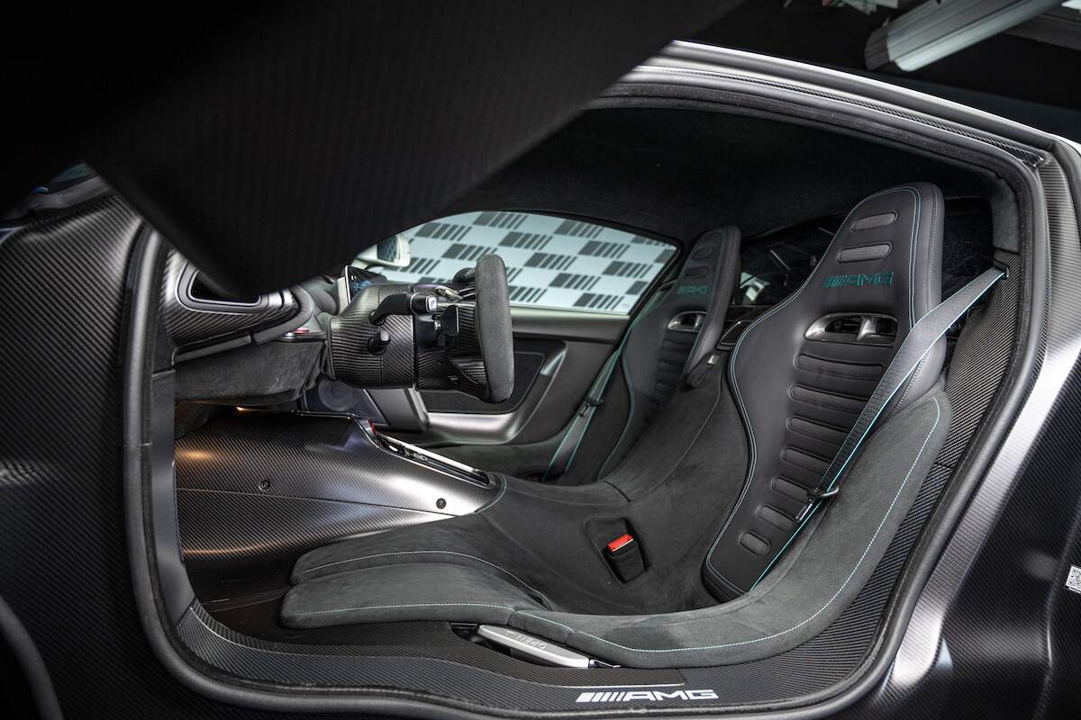 Fastest Mercedes car: Mercedes-AMG One interior