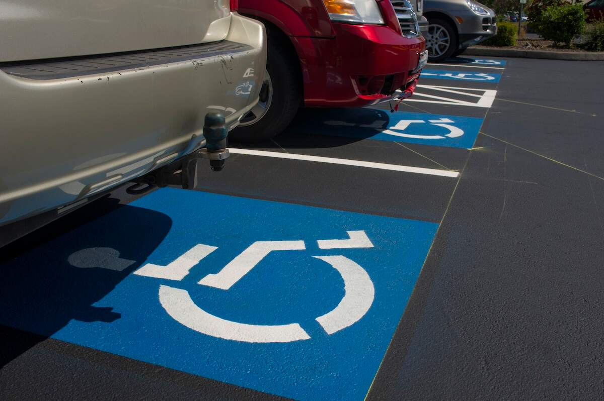 Handicap parking spaces, disabled parking