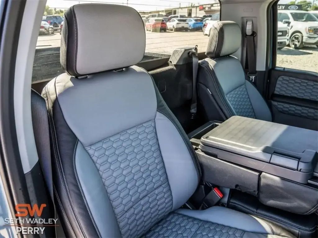 2023 Ford F-150 widebody single cab interior
