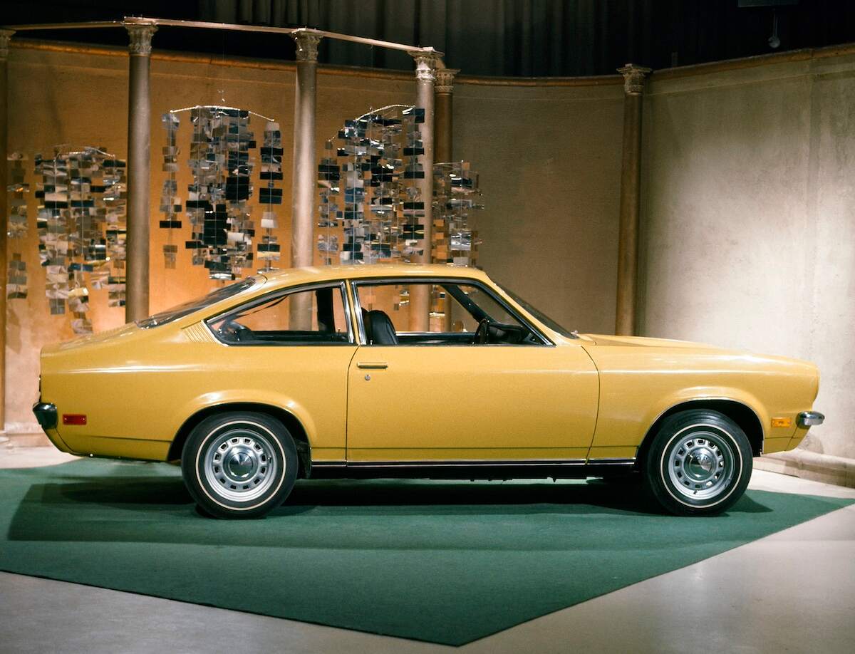 A 1971 Chevy Vega on the game show 'Sale of the Century'