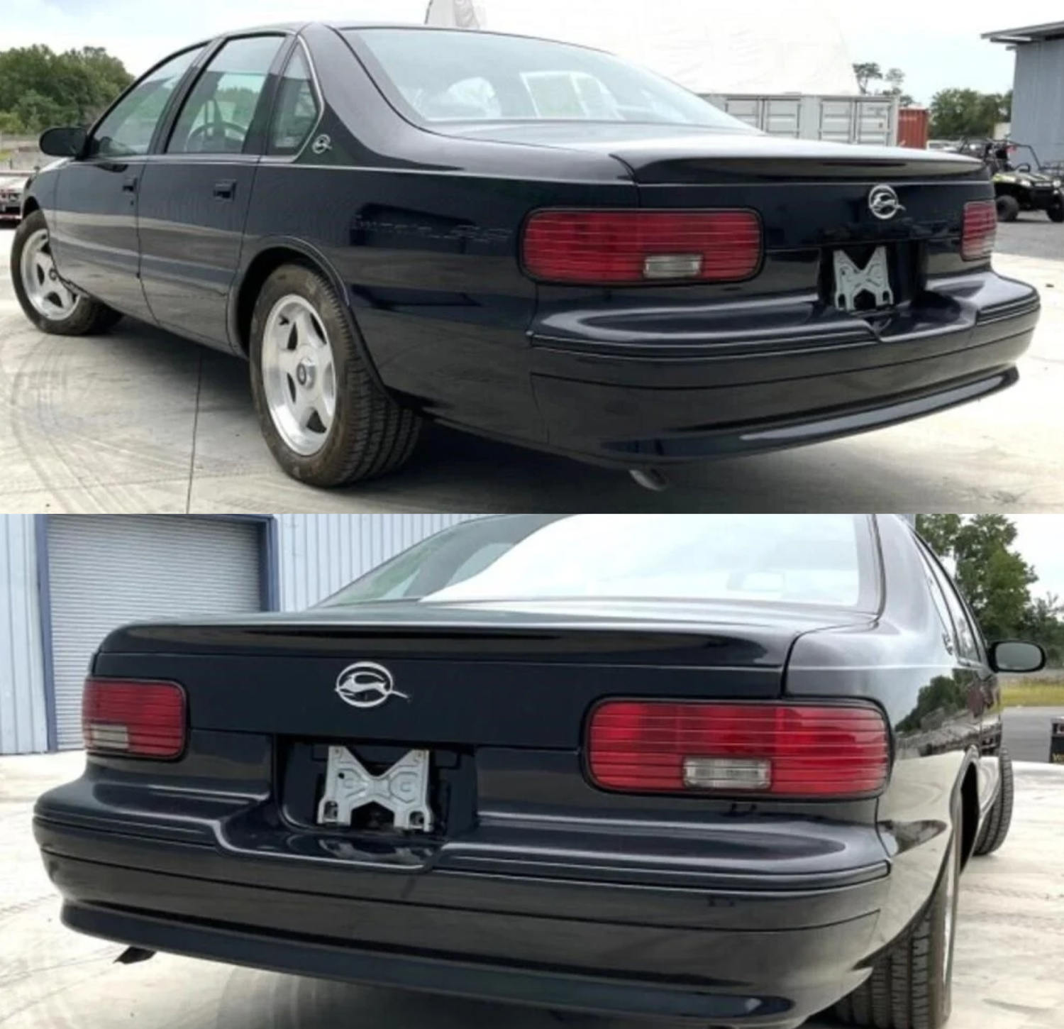 1996 Chevy Impala SS back end
