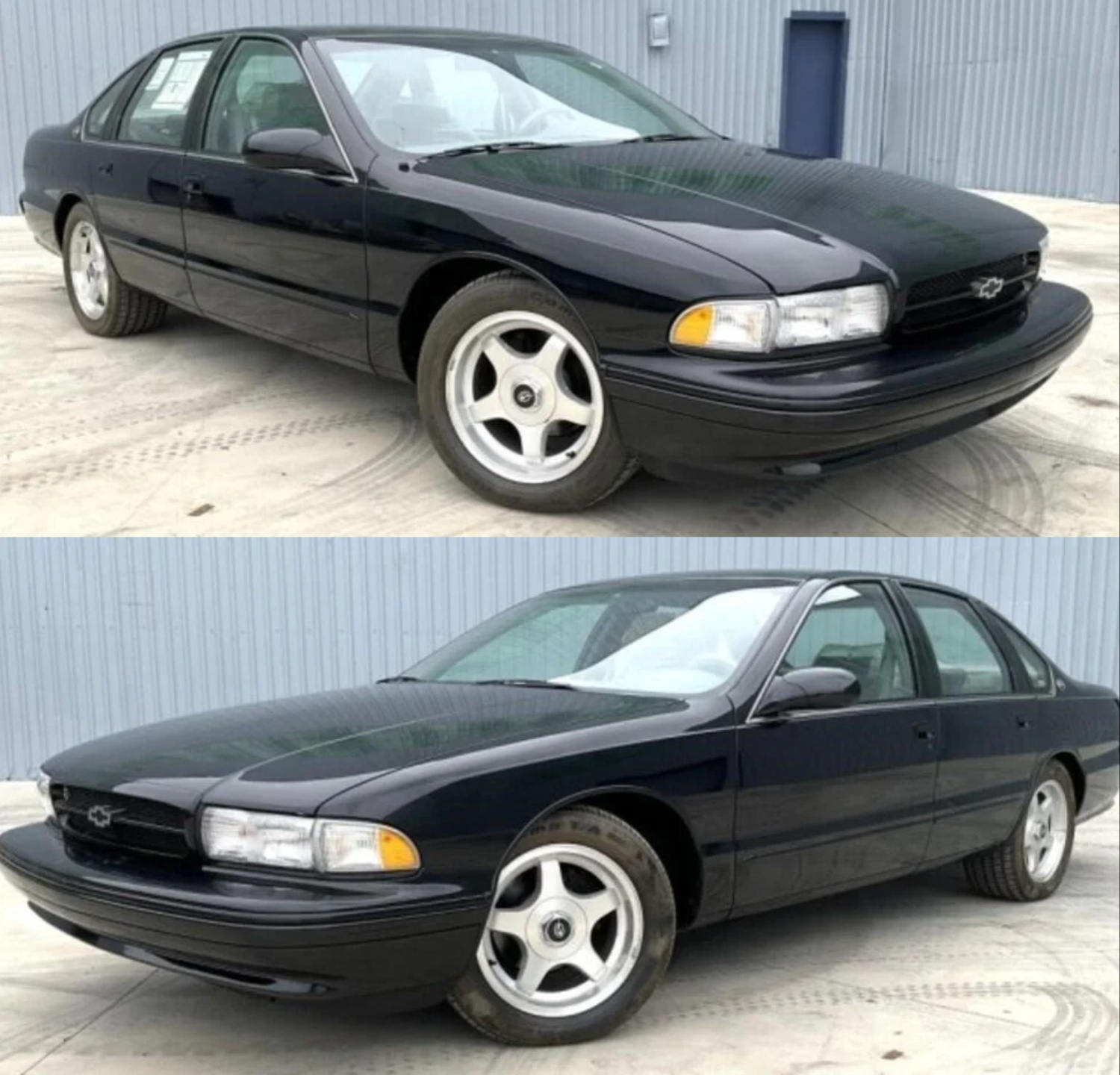 The 1996 Chevy Impala SS front end