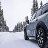 A side view of the 2012 Mini Countryman in the snow