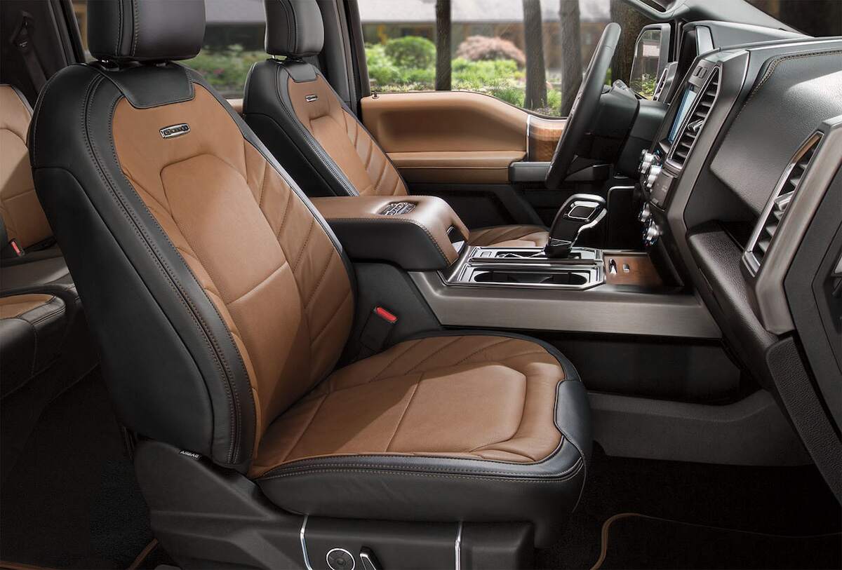 2017 Ford F-150 Limited interior passenger side view