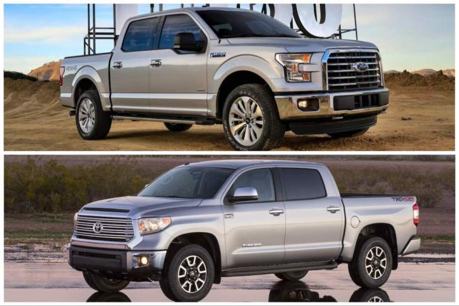 2017 Ford F-150 vs 2017 Toyota Tundra
