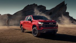 The 2023 Chevy Silverado off-roading