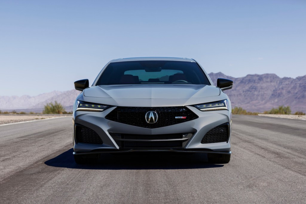 A head on view of the 2024 Acura TLX