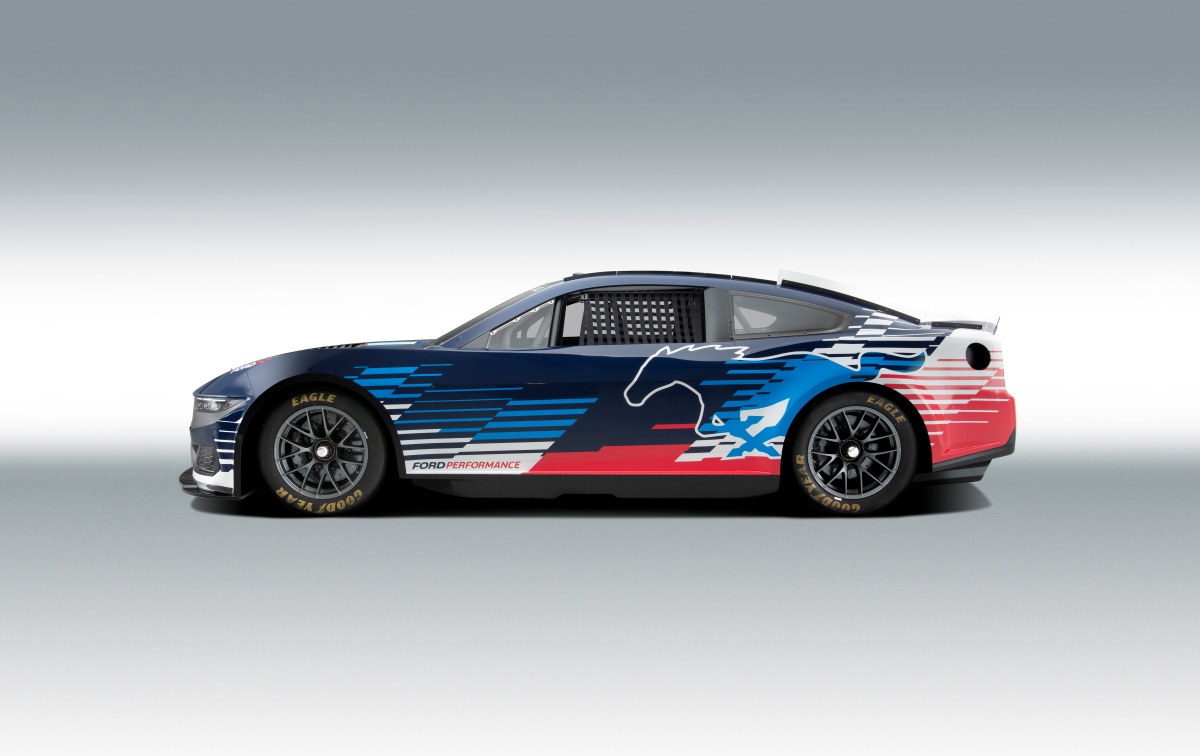 New Ford Mustang NASCAR Cup Car