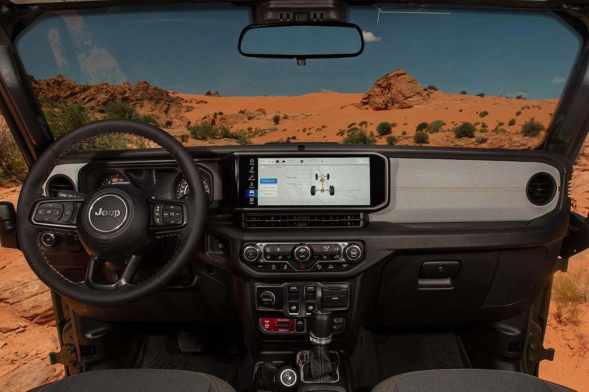 2024 Jeep Wrangler Willys 2-door interior