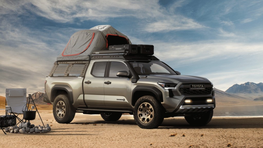 The 2024 Toyota Tacoma with overlanding gear