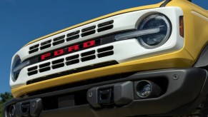 2023 Ford Bronco Heritage grille closeup