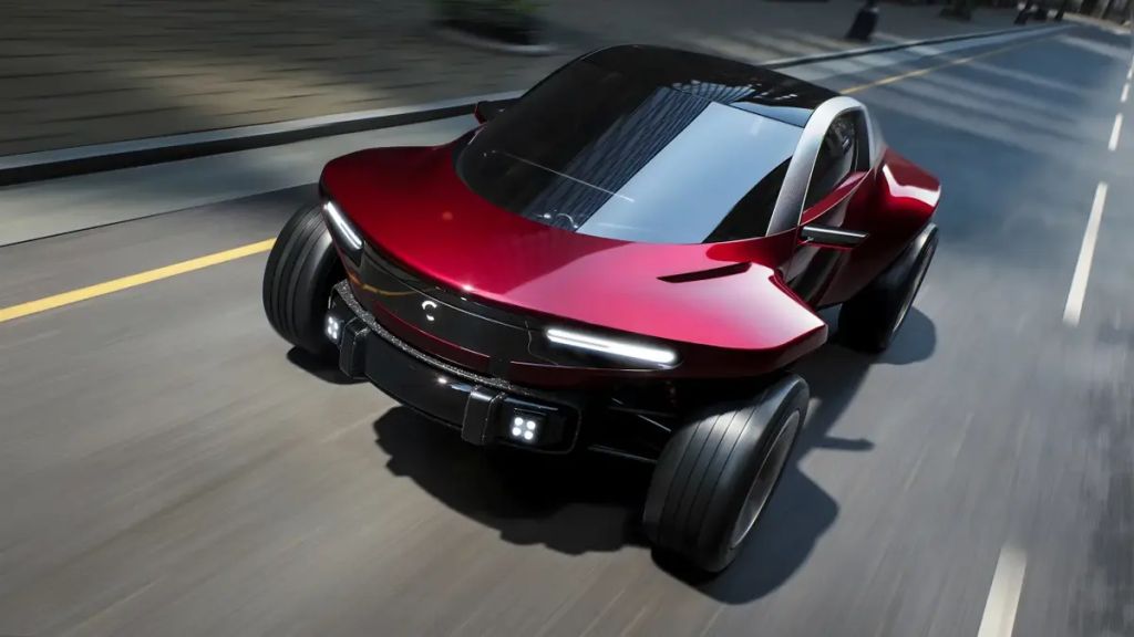 Callum Skye off-road EV front view