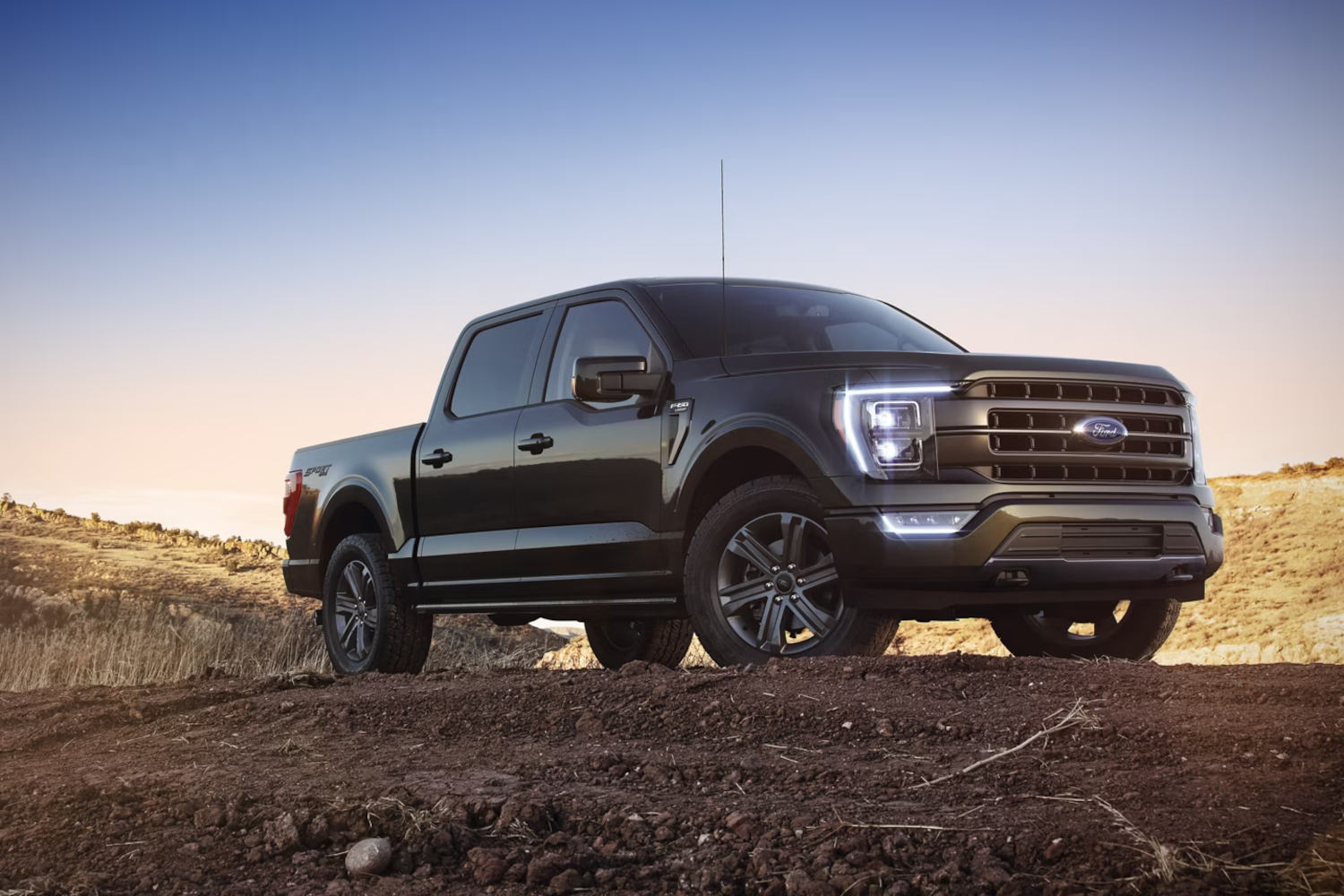 Popular trucks in America include this 2023 Ford F-150 Lariat