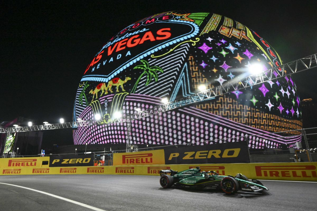 The Sphere at the Las Vegas GP