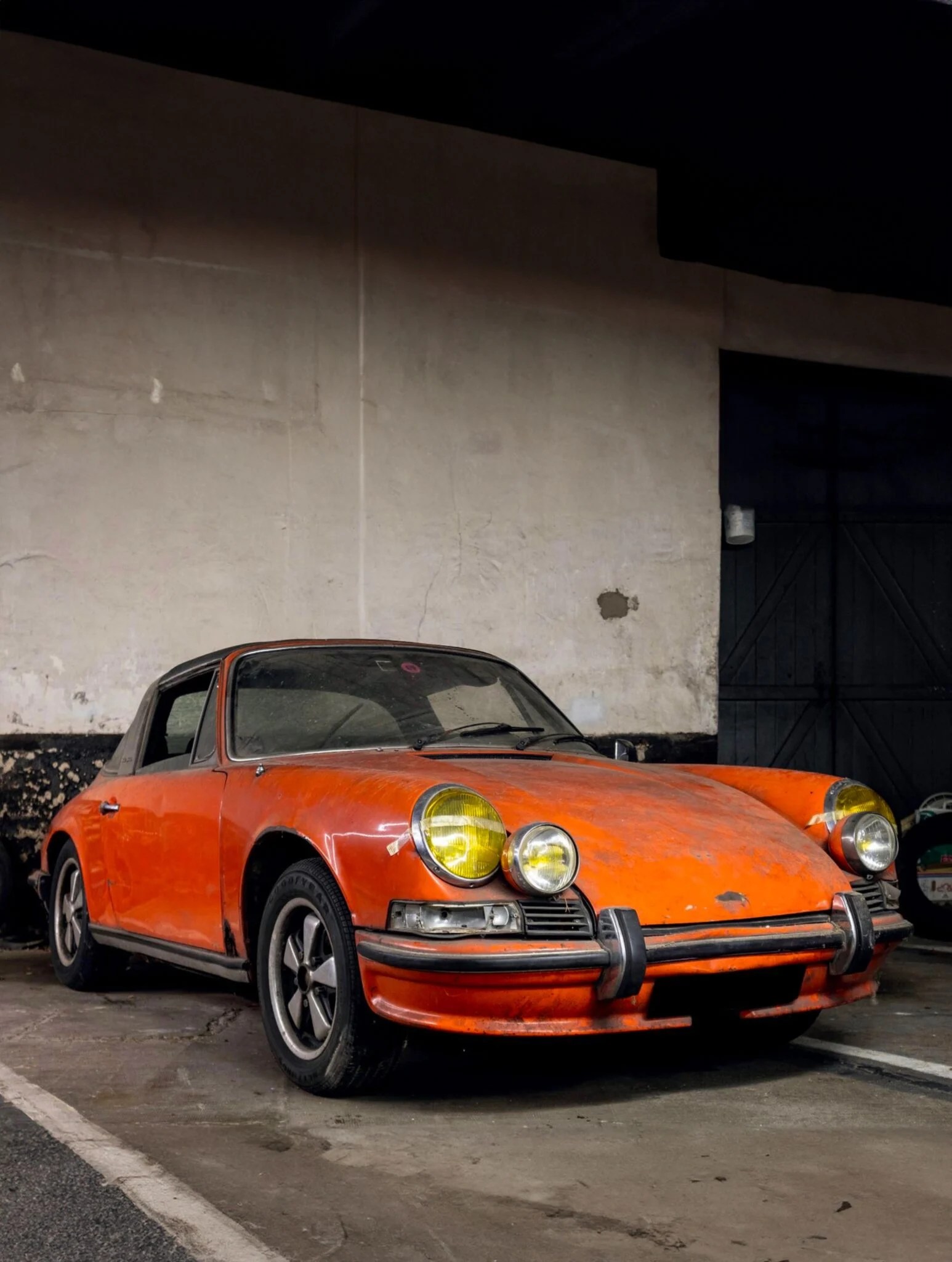 Porsche 911 Targa Garage Find front end