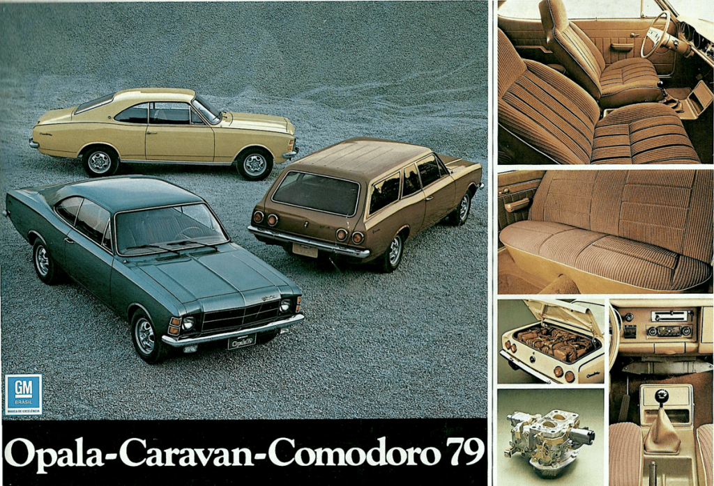 1979 Chevrolet Opala period advertising brochure