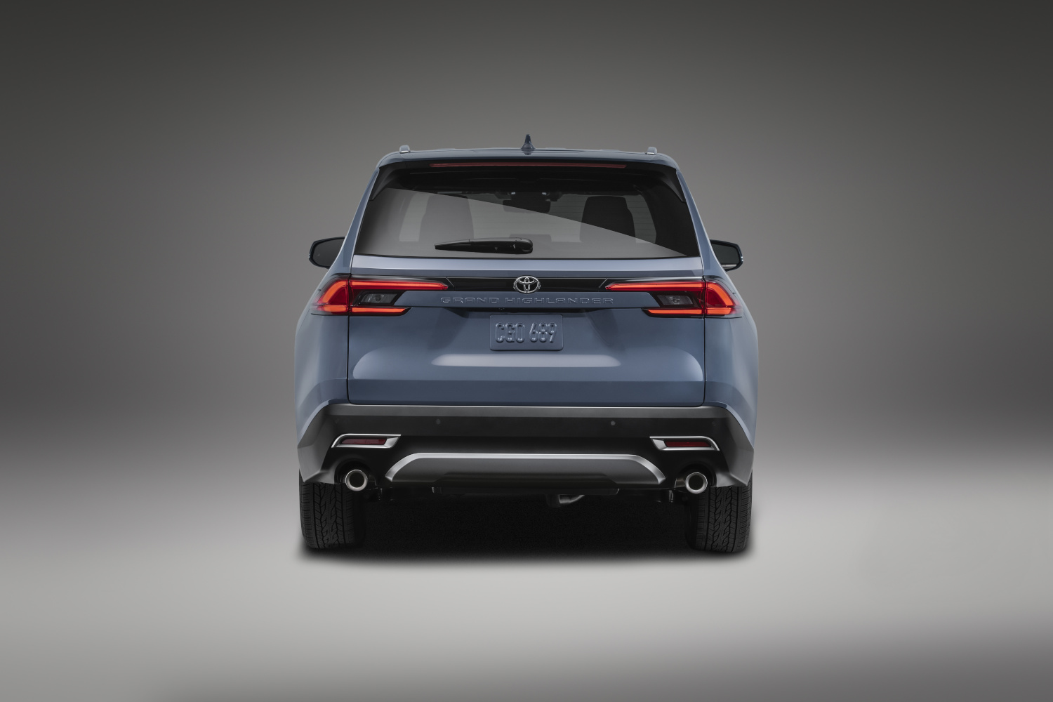 The 2024 Toyota Grand Highlander back end