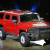 The new Hummer H3 press conference debut at the 2004 California International Auto Show