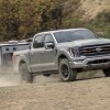 The 2023 Ford F-150 towing a trailer