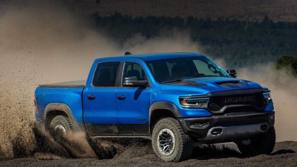 2023 Ram 1500 TRX tearing up a desert run. You might want other off-road trucks.