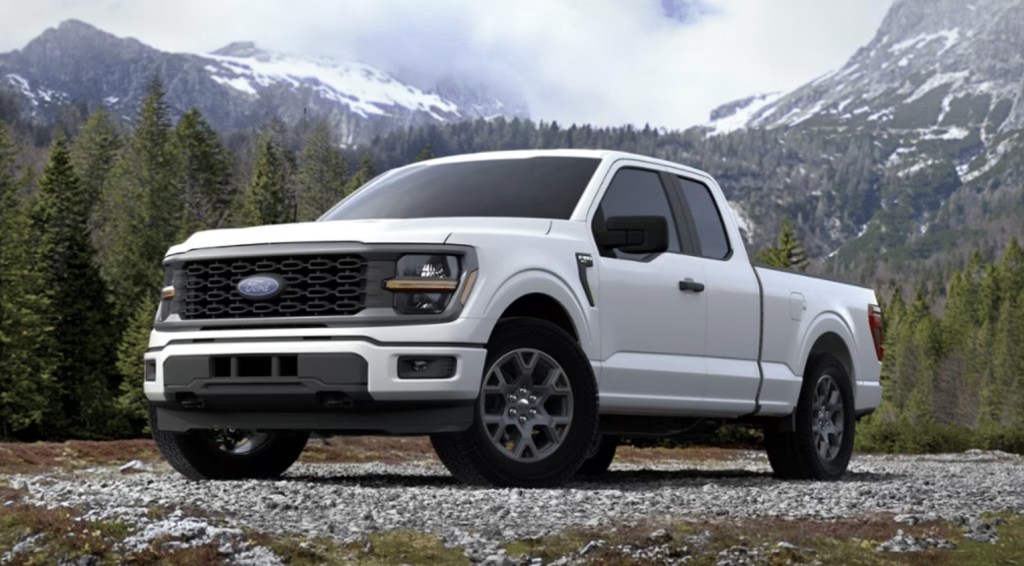 2024 Ford F-150 with Avalanche paint