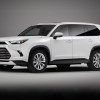 The 2024 Toyota Grand Highlander Hybrid on display
