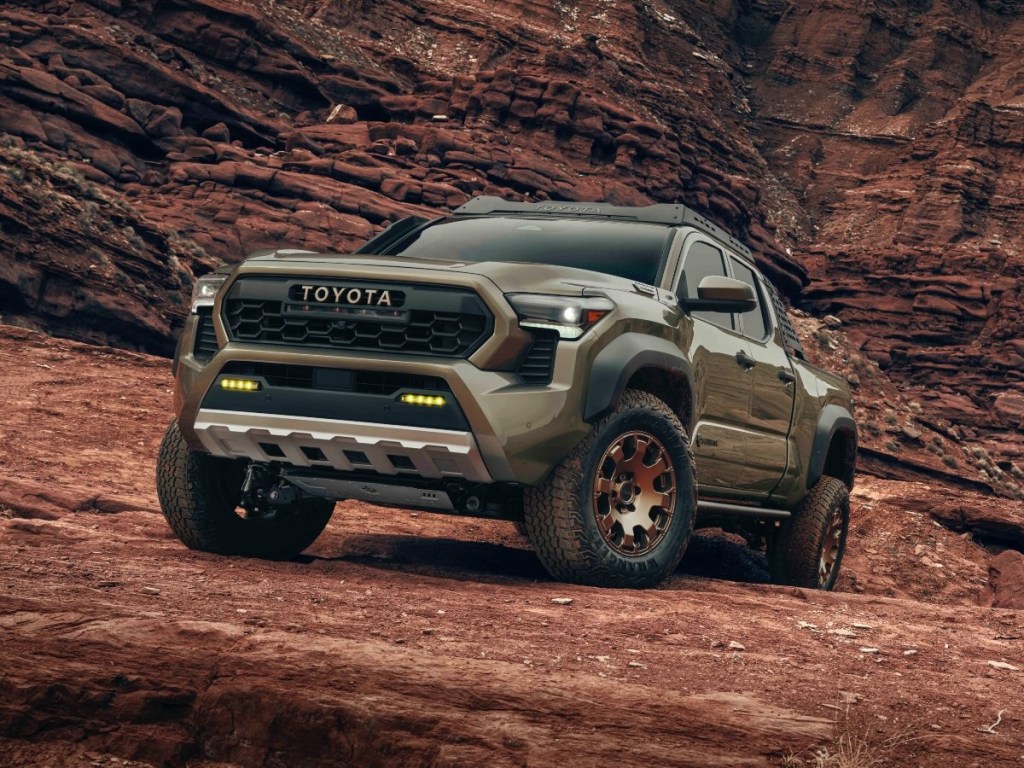 The 2024 Toyota Tacoma off-roading