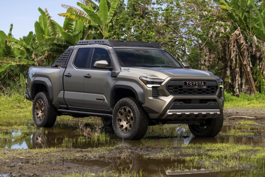 The 2024 Toyota Tacoma Trailhunter off-roading