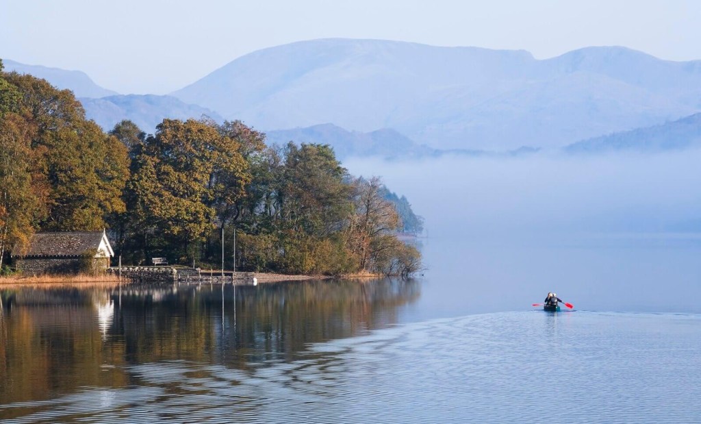 The still waters of Coniston Water hosted 'The Grand Tour' with Jeremy Clarkson.