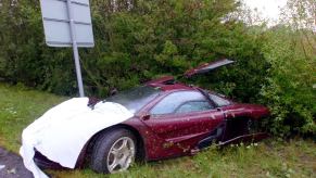 Rowan Atkinson's wrecked McLaren F1 yielded the biggest car insurance payout in UK history.
