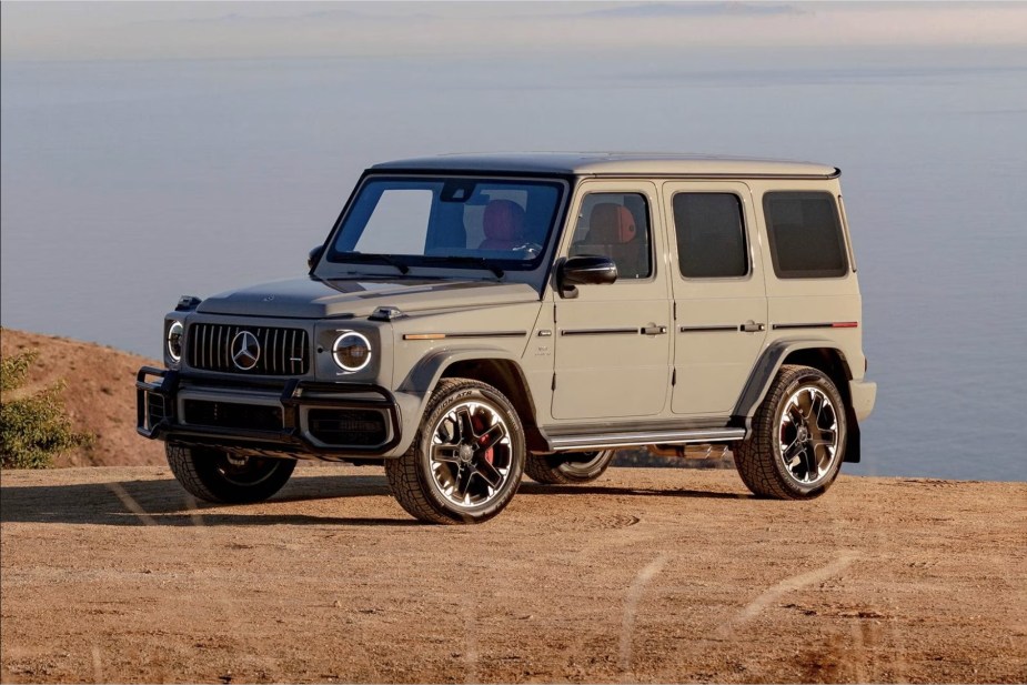 The Mercedes Benz AMG G63 off-roading