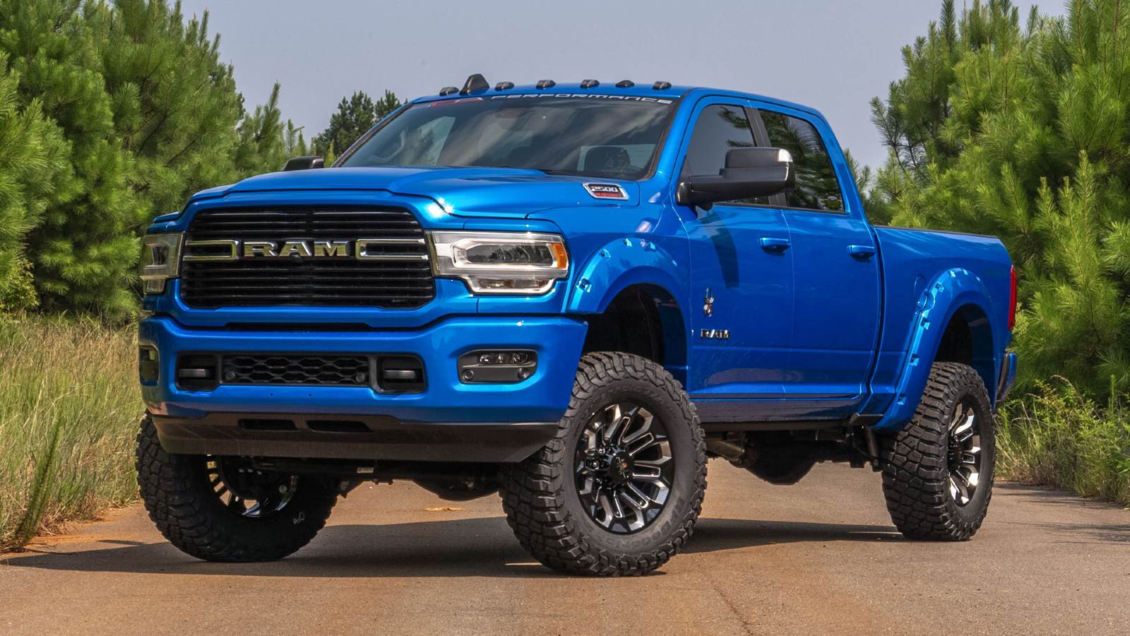 Blue Ram 2500 HD Black Widow, A Cummins Diesle Engine Could be Under the Hood