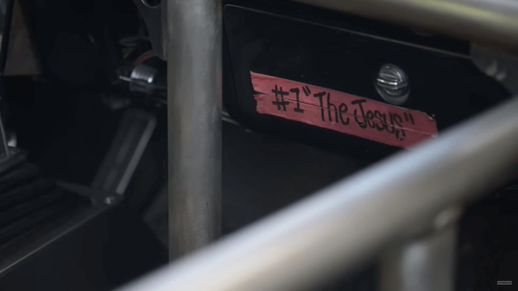 The 1970 Chevy Nova was the car called "The Jesus" on the set of "Death Proof."