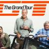 A poster for 'The Grand Tour' features Jeremy Clarkson, Richard Hammond, and James May.