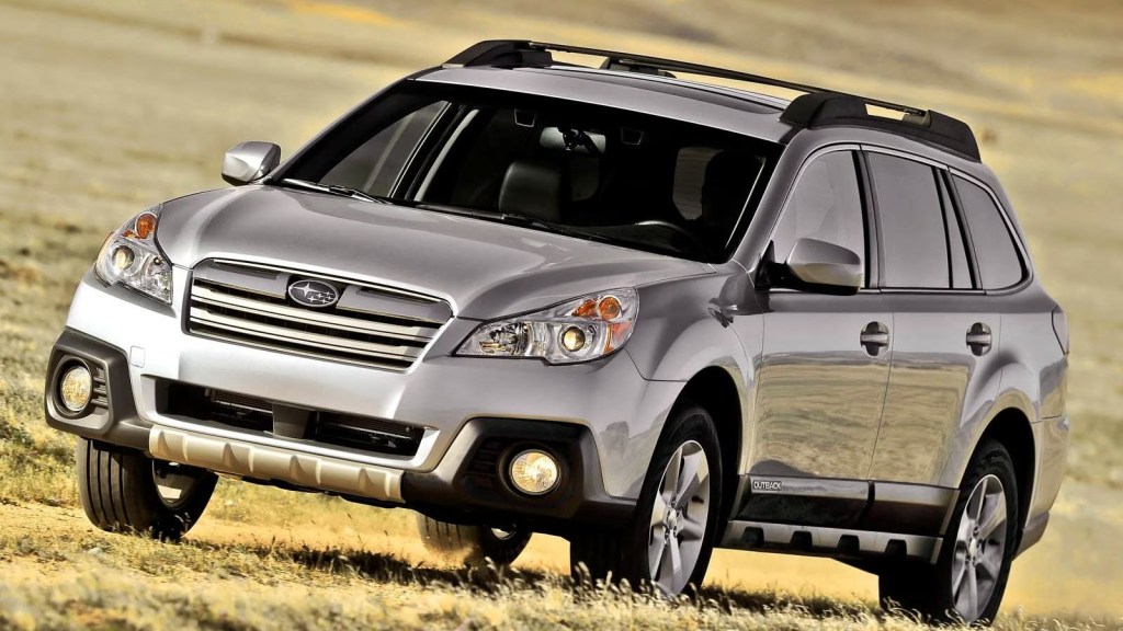 2013 Subaru Outback off-road SUV. This is one of the best used cars for less than $10,000.