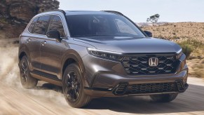 The 2023 Honda CR-V off-roading